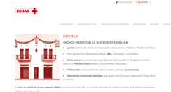 Desktop Screenshot of escuelacenac.com